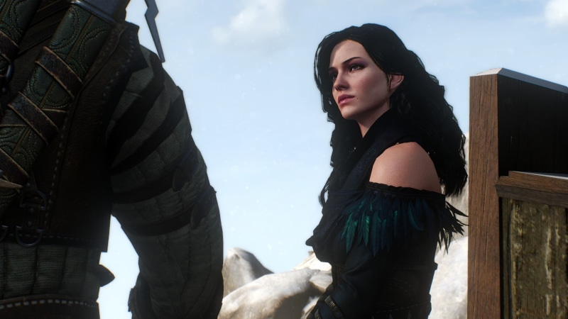 vertebrate, togetherness, hairstyle, young women, The Witcher 3: Wild Hunt, bonding, people, 1080P, adult, women, casual clothing, Yennefer of Vengerberg