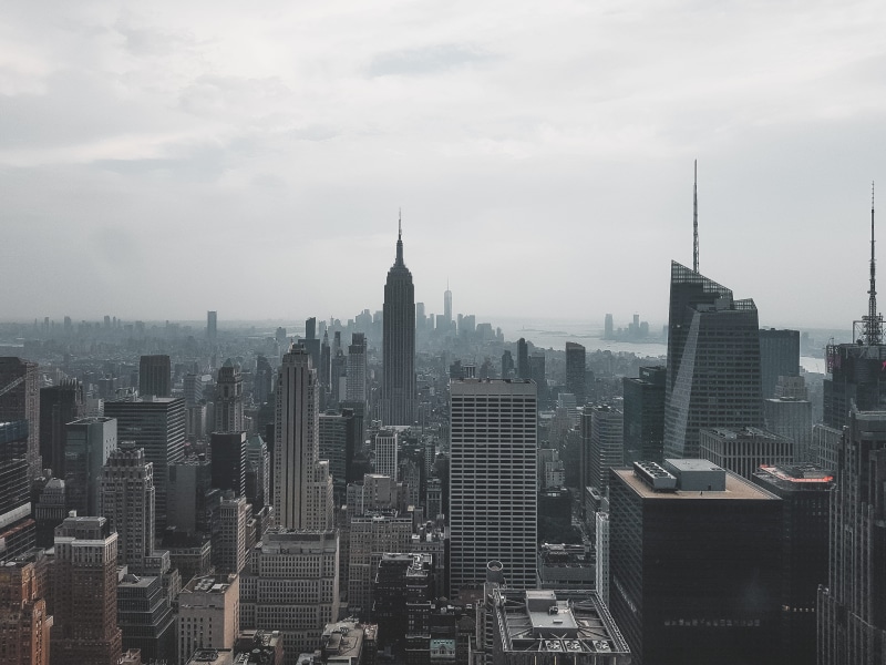 widescreen, outdoors, spire, cloud - sky, nature, skyscraper, gray, settlement, tall - high, nublado, urban skyline, crowded, building exterior, cold, tower