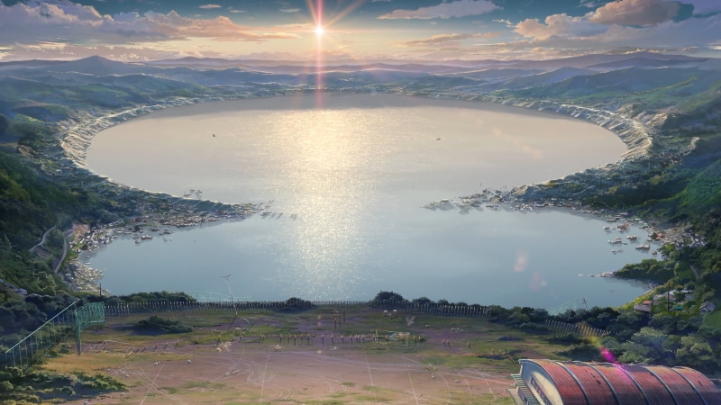 hour, built structure, 4K, architecture, Makoto Shinkai , beauty in nature, travel, plant, no people, landscape, motion, mountain, outdoors, sunlight