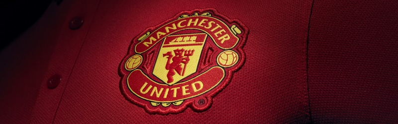 logo, history, Premier League, indoors, architecture, communication, representation, Manchester United , 4K, decoration, pattern, spirituality, multiple display