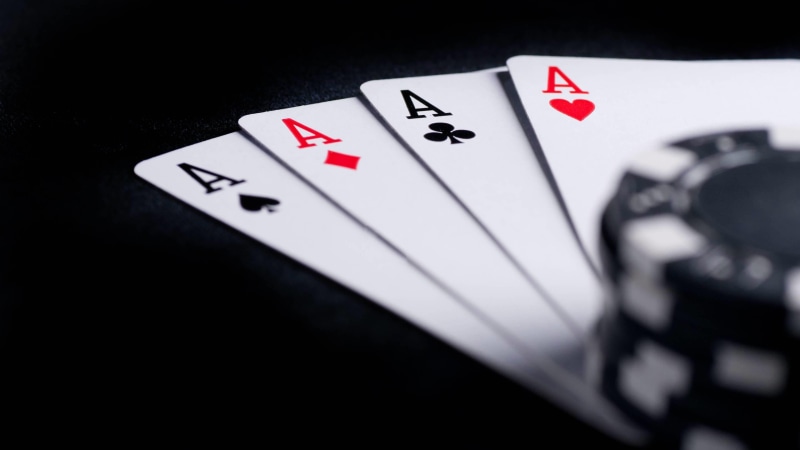 game of chance, cards, black background, leisure games, gambling, 4K, ACE, luck, nightlife, competition, diamond, card, close-up, poker, relaxation, spade