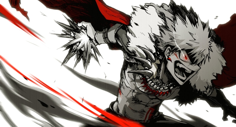 Anime, Katsuki Bakugou, My Hero Academia, 2K