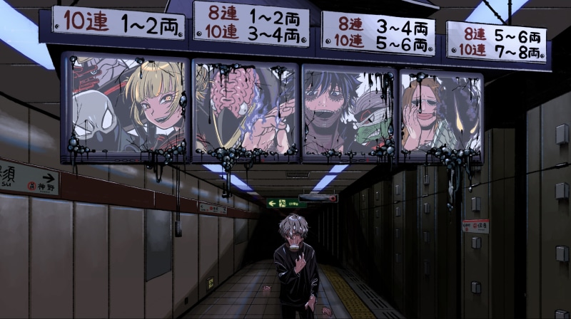 Jin Bubaigawara, Nomu (My Hero Academia), Tenko Shimura, My Hero Academia, 4K, Tomura Shigaraki, Kenji Hikiishi, Anime, Kurogiri (Boku No Hero Academia)