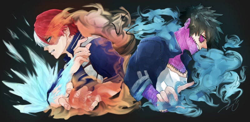 Shoto Todoroki, Dabi (Boku No Hero Academia), My Hero Academia, Anime, 1080P