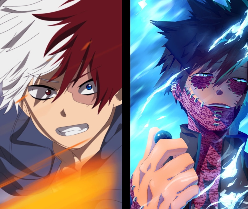 Anime, 1080P, My Hero Academia, Dabi (Boku No Hero Academia), Shoto Todoroki