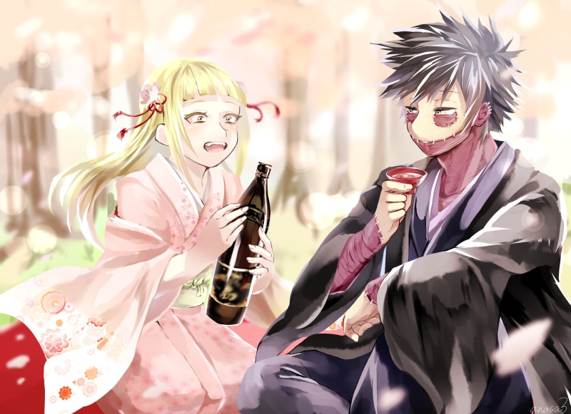 My Hero Academia, Himiko Toga, Dabi (Boku No Hero Academia), Anime, 2K