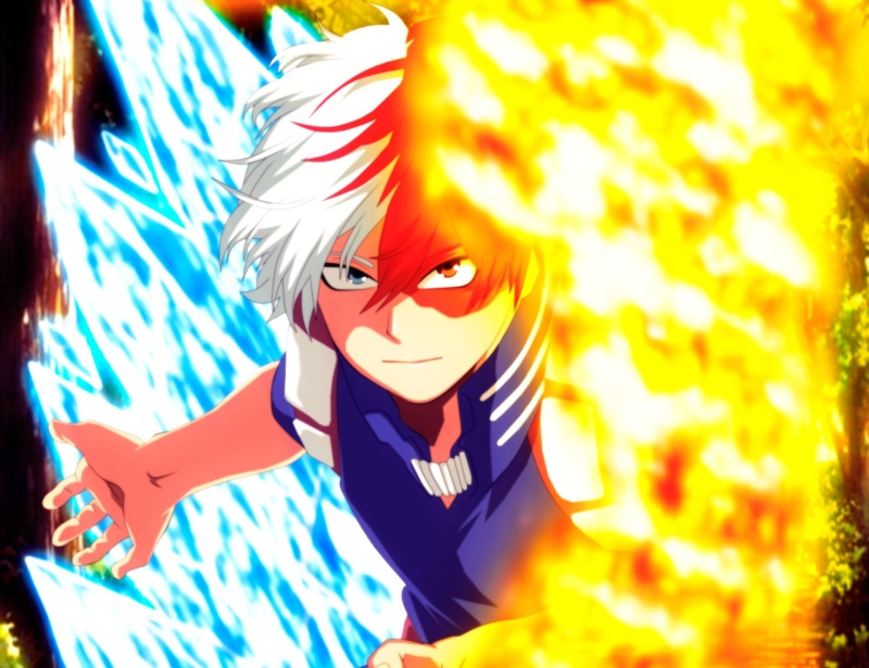 Shoto Todoroki, My Hero Academia, Anime, 1080P