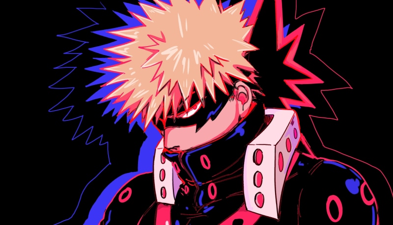 Anime, My Hero Academia, 2K, Katsuki Bakugou