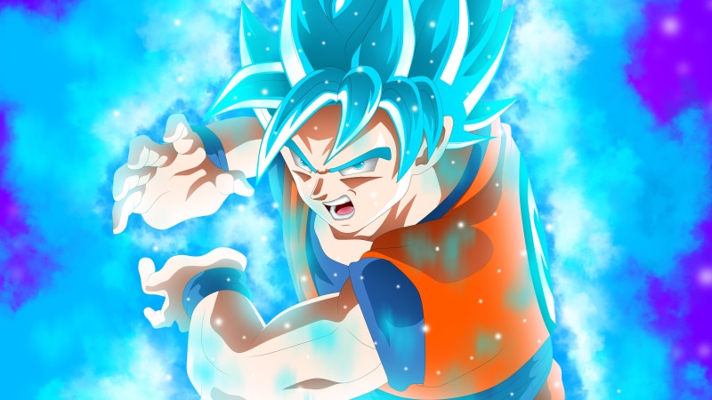 Dragon Ball Super, Dragon Ball, Super Saiyajin Blue, Super Saiyan Blue ...