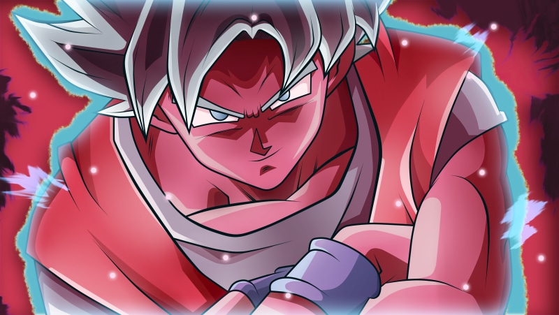 5K, Dragon Ball Super, Super Saiyan Blue, Dragon Ball, Super Saiyajin Blue, Son Goku