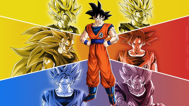 Dragon Ball, Son Goku, Super Saiyan God, Super Saiyan 2, 1080P, Kaio-ken, Dragon ball Z Dokkan Battle, Dragon Ball FighterZ, Super Saiyan, Dragon Ball Z