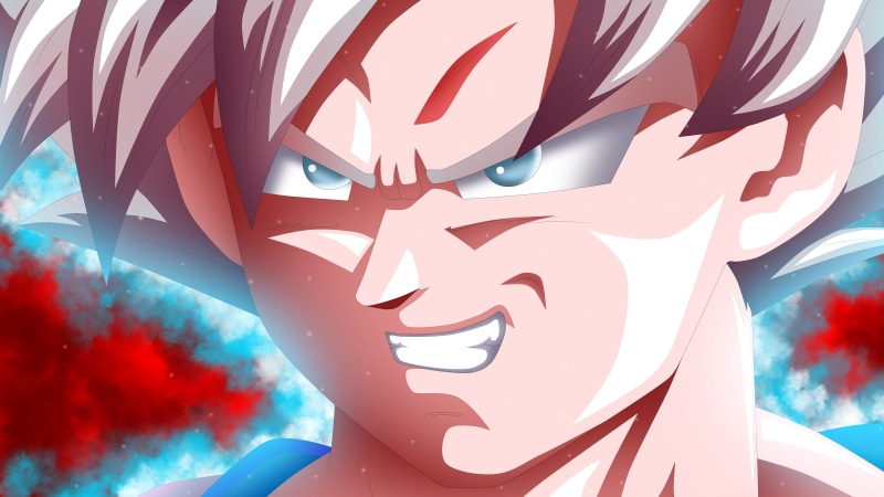 Super Saiyajin Blue, 5K, Dragon Ball Super, Super Saiyan Blue, Dragon Ball, Son Goku