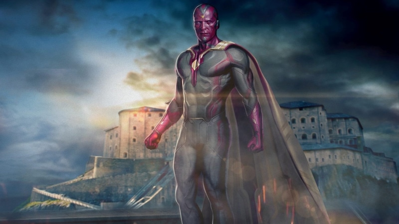nature, one person, standing, architecture, holding, front view, men, built structure, adult, building exterior, The Avengers, digital composite, day, sky