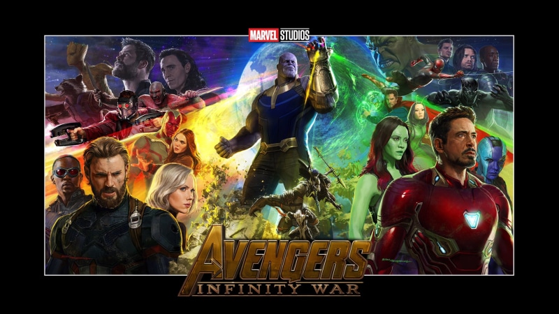 Falcon (Marvel Comics), Zoe Saldana, Spider-Man, Movie, Black Panther, Tom Holland, Vision (Marvel Comics), Loki, 1080P, Elizabeth Olsen, Star Lord, Nebula