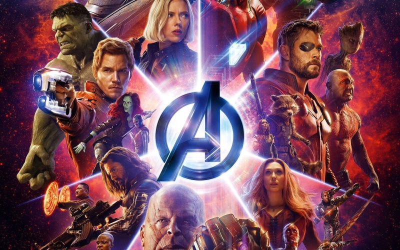 Groot, Black Widow, Okoye (Marvel Comics), Winter Soldier, Thor, Gamora, Movie, Falcon (Marvel Comics), Drax The Destroyer, Avengers: Infinity War, Scarlet Witch
