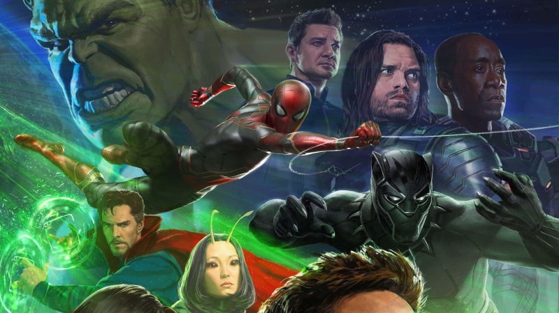 Spider-Man, Benedict Cumberbatch, Chadwick Boseman, Hulk, Hawkeye, Movie, Tom Holland, Pom Klementieff, Black Panther (Marvel Comics), Mantis (Marvel Comics)