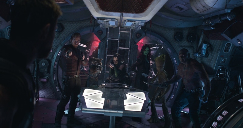 Dave Bautista, Avengers: Infinity War, Zoe Saldana, Thor, Groot, Chris Hemsworth, Drax The Destroyer, Star Lord, Chris Pratt, 1080P, Rocket Raccoon, Gamora