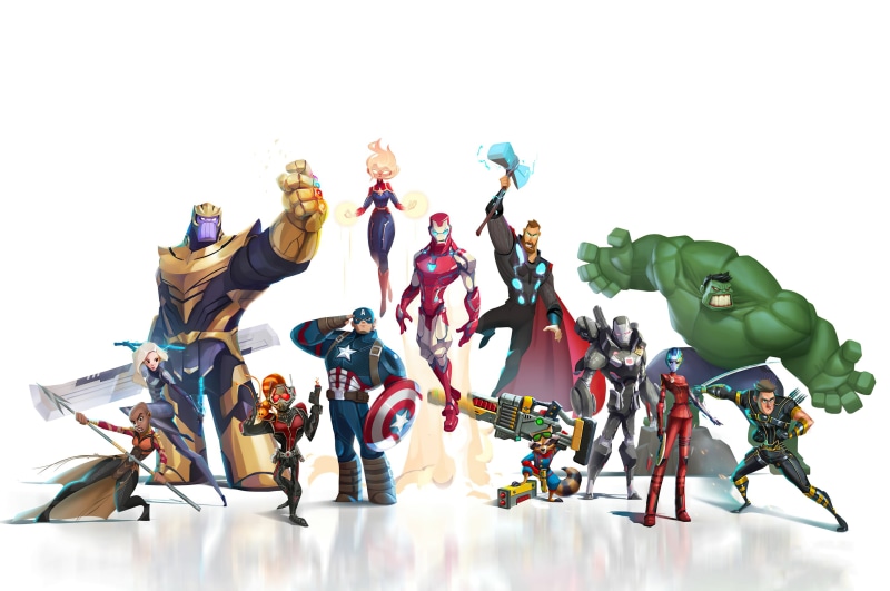 The Avengers, Iron Man, Captain America, Captain Marvel, Thor, 4K, Thanos, Rocket Raccoon, Marvel Comics, Hawkeye, Nebula (Marvel Comics), War Machine