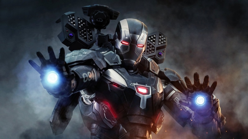 Armor, War Machine, 4K, James Rhodes, Marvel Comics, The Avengers, Avengers Endgame