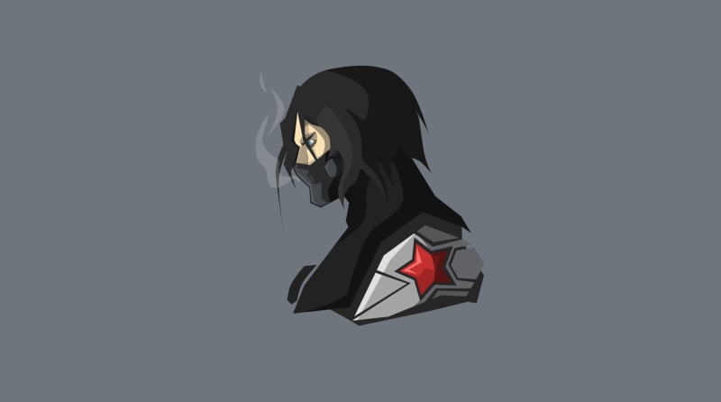 1080P, Bucky Barnes, Comics, Winter Soldier, Marvel Comics