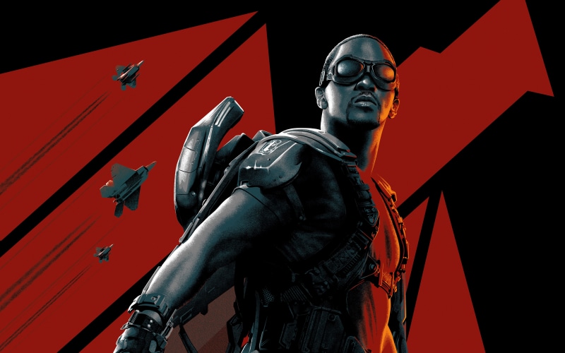 Anthony Mackie, 5K, Falcon, Marvel Comics, Sam Wilson, 5K