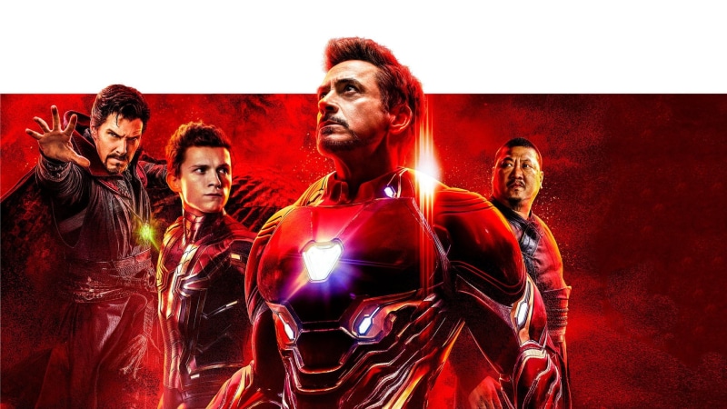 Avengers, Avengers: Infinity War, Wong (Marvel Comics), Iron Spider, Iron Man, Movie, Spider-Man, 1080P, Doctor Strange