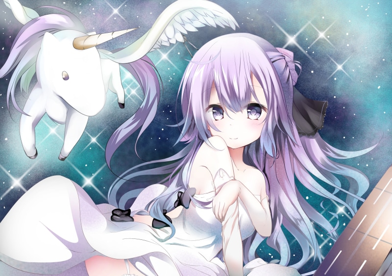 girl, azur lane, 2K, hms unicorn, unicorn, anime