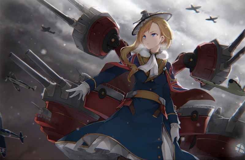Hood (Azur Lane), Anime, Azur Lane, 1080P