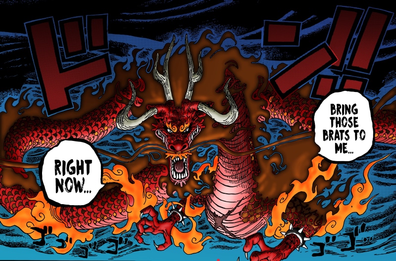 One Piece, One Piece (Cap 921), Kaido, 4K, Kaidou " Hundred Beasts"