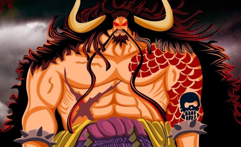 Kaido (One Piece), One Piece, illustration, kaido, 1080P, one, Anime, piece