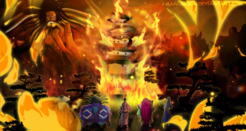 1080P, Kinemon (One Piece), Kanjuro (One Piece), Anime, Kaido (One Piece), One Piece