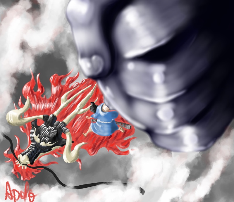 Anime, One Piece, Monkey D. Luffy, 1080P, Kaido (One Piece)
