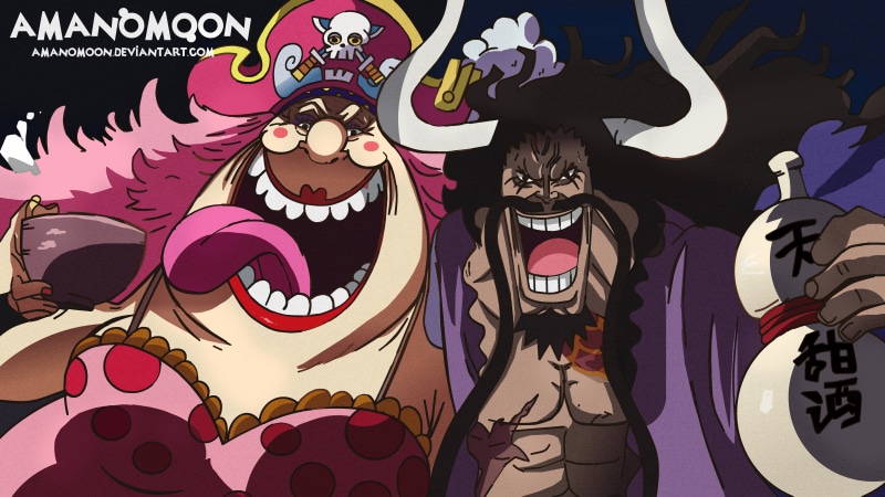 Kaido (One Piece), 8K, One Piece, Charlotte Linlin