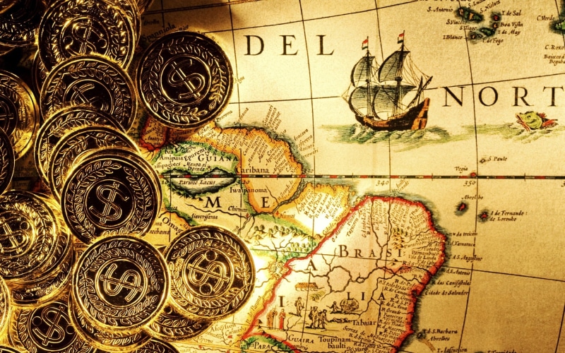 travel Locations, cartography, ideas, coins, uSA, still life, journey, gold, history, macro, index, latitude, textured Effect, old, indoors, guidance, paper