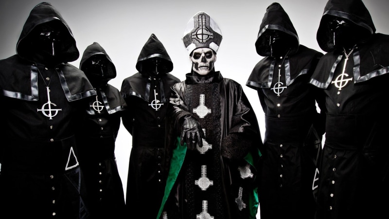 hooded, people, uniform, group, government, Ghost B.C., history, headwear, clothing, suit of armor, men, day, real people, group of people, protection