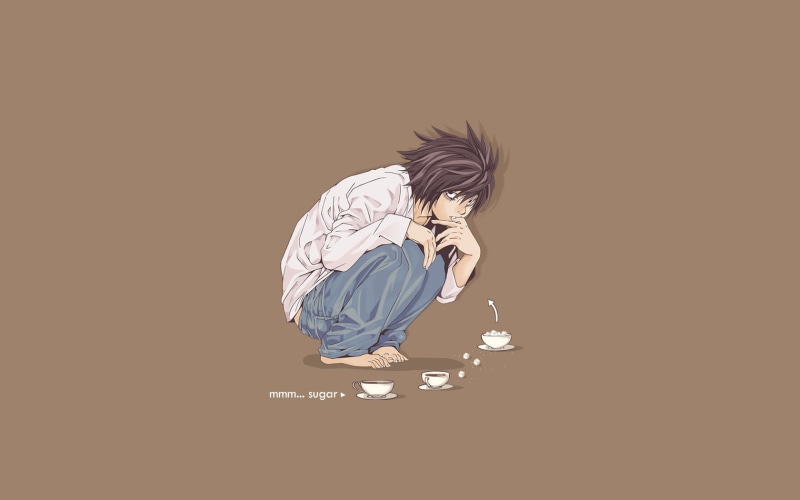 art, anime, death, x, hd, l, death note, note, Threadless, 720P