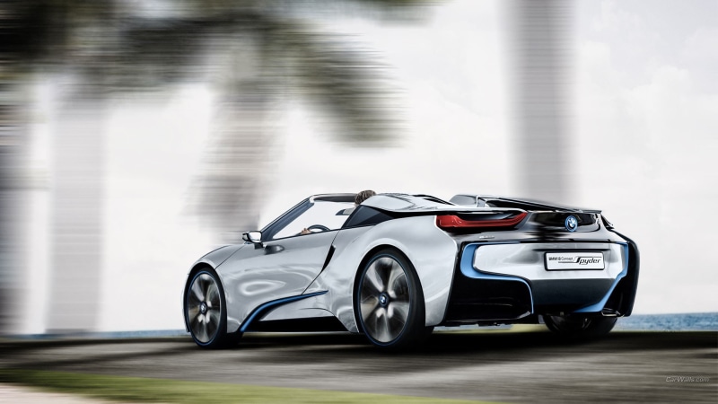sports car, luxury, BMW i8, mode of transportation, wheel, 1080P, car, sports race, motion, nature, competition, motor racing track, motor vehicle, transportation