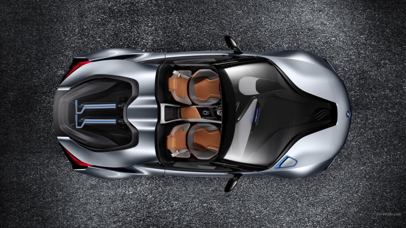 still life, directly above, sign, high angle view, speed, no people, BMW, gray, day, motor vehicle, silver cars, vehicle, shiny, single object, 1080P