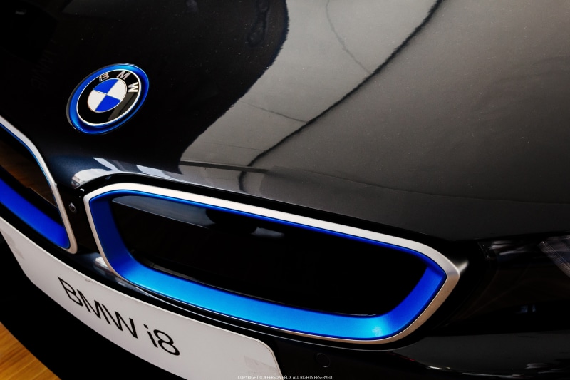 night, car interior, car, illuminated, close-up, sign, high angle view, mode of transportation, BMW i8, transportation, text, land vehicle, 5K, reflection