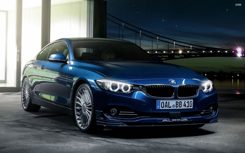 BMW, city, blue, blue cars, building exterior, built structure, car, street, motor vehicle, no people, illuminated, luxury, architecture, 1080P, transportation