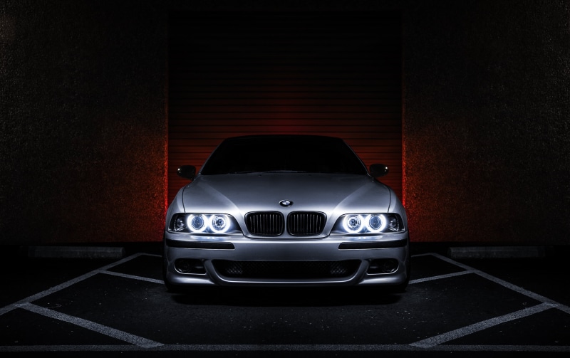 tire, 5 series, indoors, land Vehicle, car, dark, grille, BMW, backgrounds, front View, technology, sports Car, no People, shape, red, motor Vehicle, 540i