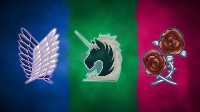 2K, Anime, Flower, Attack On Titan, Scouting Legion