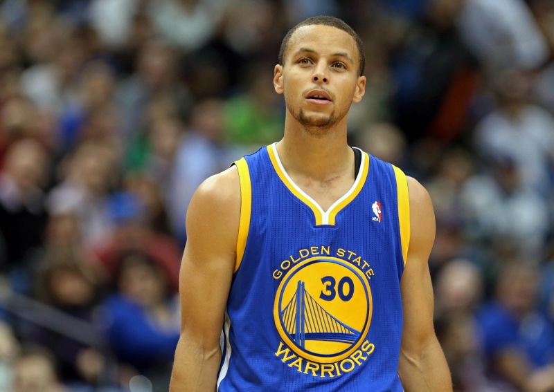 stephen, basketball uniform, 4K, fan - Enthusiast, young Adult, people, professional Sport, one Person, shaved head, focus on foreground, stephen curry
