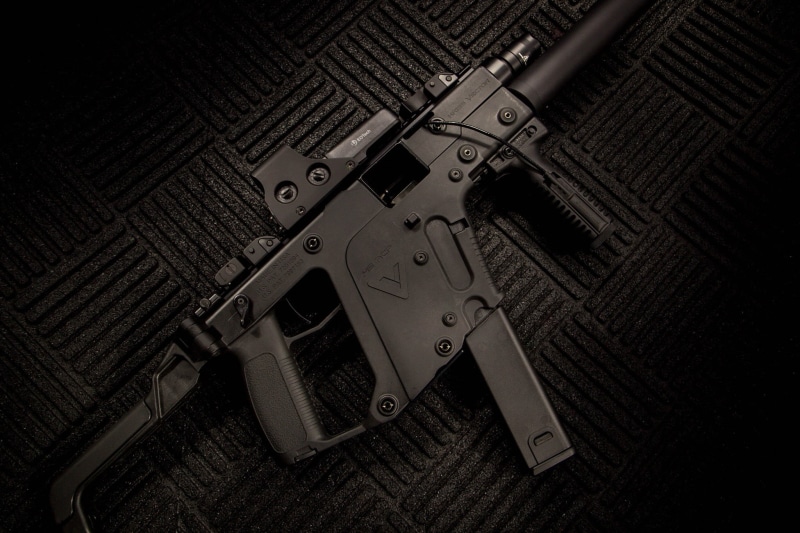 weapons, no people, communication, high angle view, gun, weapon, rifle, background, Super V, still life, crime, handgun, metal, indoors, 1080P, music