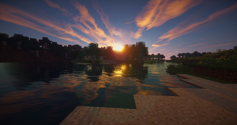 shaders, Minecraft, video games, 1080P