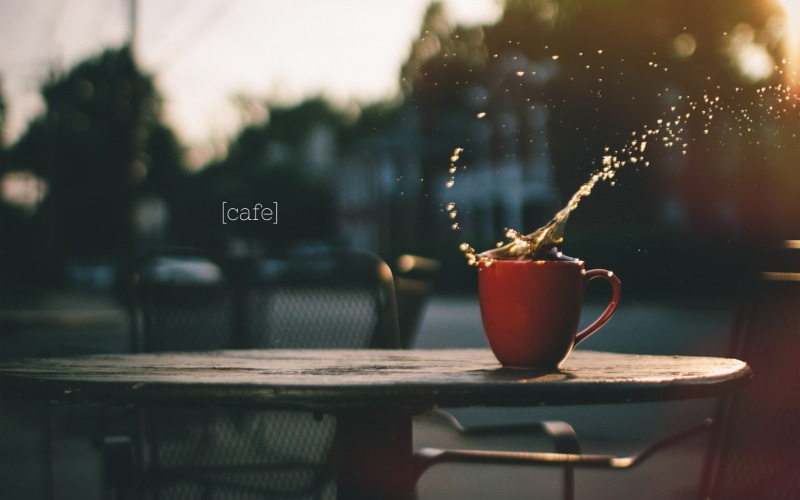 water drops, coffee, house, bokeh, mugs, trees, lens flare, chair, 720P, table