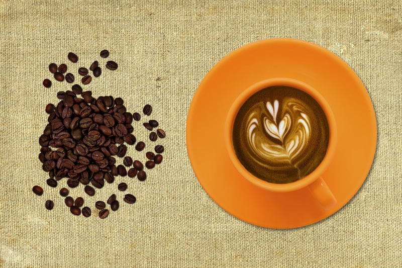 coffee cup isolated, retail, coffee, kitchenware, coffee - Drink, burlap, decaf, porcelain, no people, non-alcoholic beverage, indoors, white cup and saucer