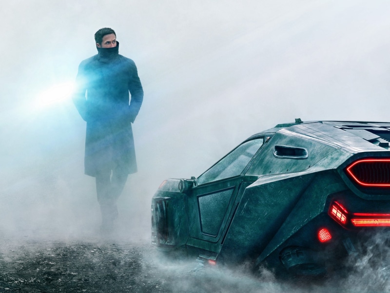 Blade Runner 2049, Car, Officer K (Blade Runner 2049), Movie, 1080P, Ryan Gosling