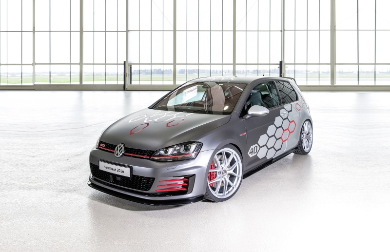 mode of transportation, land vehicle, architecture, 2K, transportation, Golf GTI, sport, motor vehicle, Wörthersee 2016, sports car, car, no people, Typ 5G