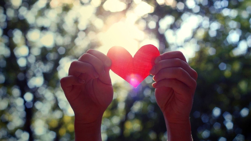 Valentine, s, Rays, Heart, Sun, 1080P, Love, Day, Hands